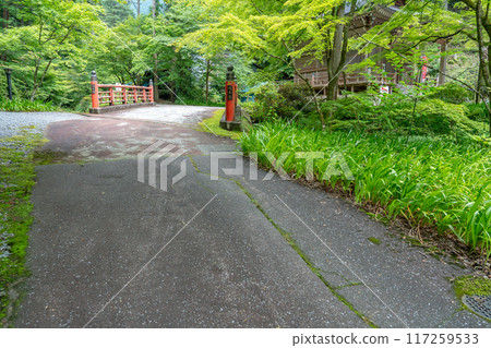 岐阜縣揖斐川町，西美濃三十三聖地第一寺橫三寺的山王橋 117259533