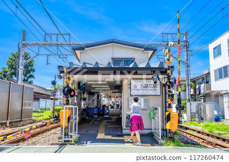 東京世田谷區九本佛站的城市景觀 117260474
