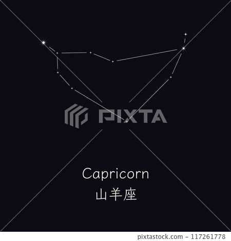 簡單的星座圖（摩羯座） 117261778
