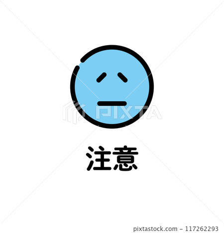 Heat stroke symptoms facial expression 117262293