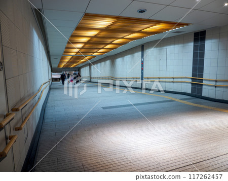 Tokyo cityscape: Underground passageway in the city center Tokyo cityscape: Underground passageway in the city center 117262457