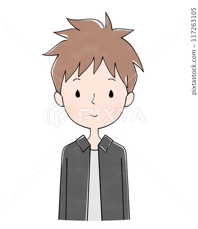 穿著休閒服的男人 穿著休閒服的男人 117263105