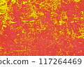 Advertizing board from plywood with the remnants of paper, the changed color scale. 117264469
