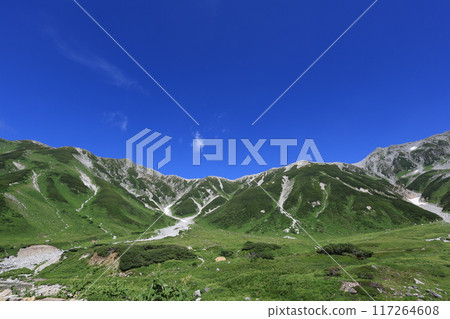 View from the Tateyama mountain range 117264608