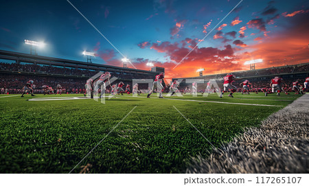 American football game 117265107