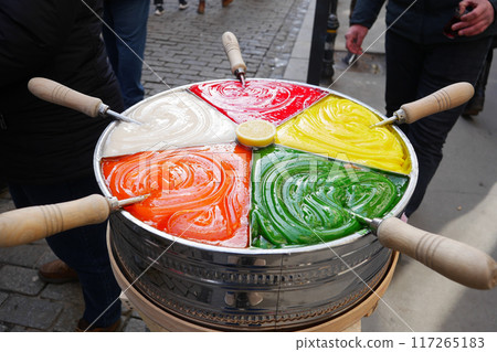 Sweet Traditional Ottoman Paste sweet jelly i 117265183