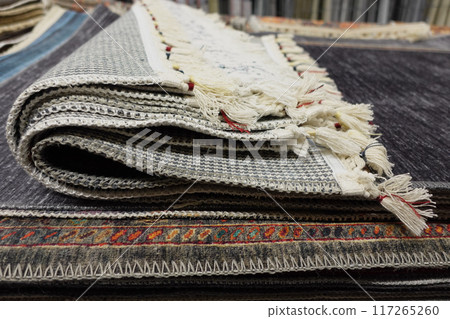 collection of Seamless colorful carpet collection of Seamless colorful carpet 117265260