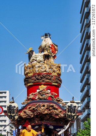 東京八王子祭 一柱木偶花車（應神天皇） 關東最好的花車祭之一 117265872