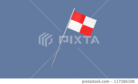 紅白旗、海嘯旗、方旗、疏散信號旗、U旗、國際號誌旗 紅白旗、海嘯旗、方旗、疏散信號旗、U旗、國際號誌旗 117266106