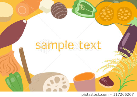 秋季蔬菜框架 117266207