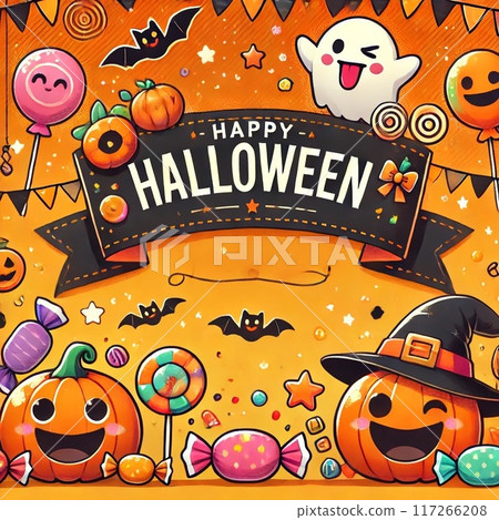 萬聖節插圖 117266208