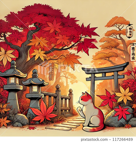 秋天和貓 秋天和貓 117266489