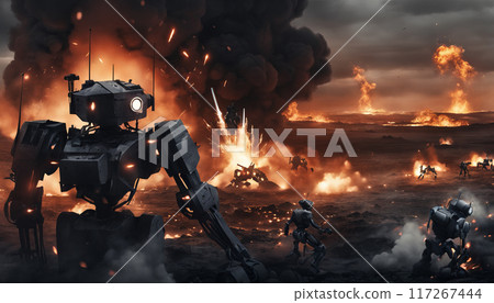 War of combat robots War of combat robots 117267444