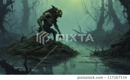 Leshy in the swamps 117267534