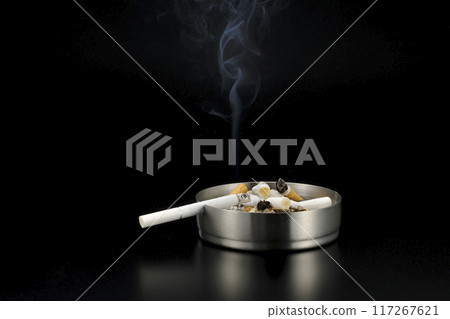 Image of misfire (fire) and smoking Image of misfire (fire) and smoking 117267621