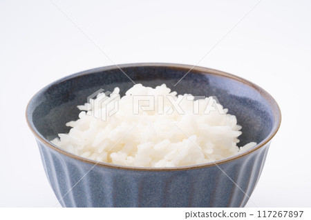 Close-up of rice served in a bowl 117267897