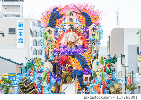 「青森縣」華麗花車大賽 八戶三社大祭 夏日 117268001