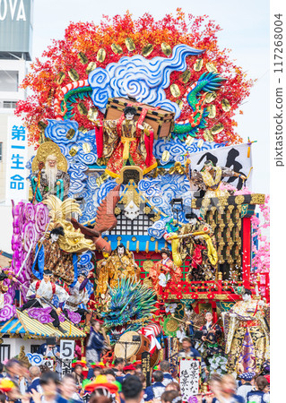 "Aomori Prefecture" Gorgeous float competition Hachinohe Sansha Taisai Summer 117268004