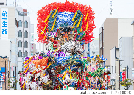 "Aomori Prefecture" Gorgeous float competition Hachinohe Sansha Taisai Summer 117268008