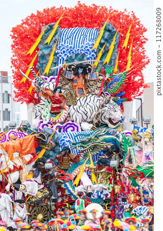 "Aomori Prefecture" Gorgeous float competition Hachinohe Sansha Taisai Summer 117268009