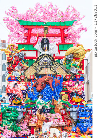 "Aomori Prefecture" Gorgeous float competition Hachinohe Sansha Taisai Summer 117268013