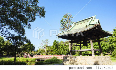 神奈川縣橫濱市金澤區稱名寺和健明寺的夏天 神奈川縣橫濱市金澤區稱名寺和健明寺的夏天 117269208