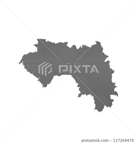 Guinea map icon 117269478