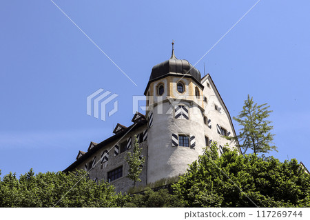 Oberstadt (upper city) in Bregenz, Austria on Lake Constance 117269744