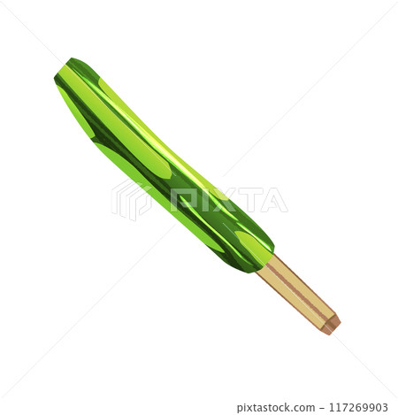 Salted cucumber stick 117269903