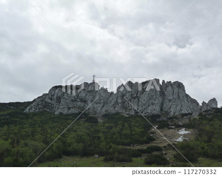 Kampenwand mountain tour in Bavaria, Germany 117270332