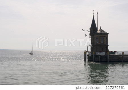 Harbor of Konstanz, Lake Constance in Germany Harbor of Konstanz, Lake Constance in Germany 117270361