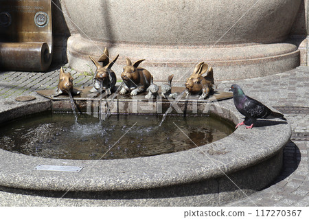 Kaiserbrunnen in Konstanz, Lake Constance in Germany Kaiserbrunnen in Konstanz, Lake Constance in Germany 117270367