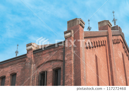 The exterior of the Yokohama Red Brick Warehouse The exterior of the Yokohama Red Brick Warehouse 117272468