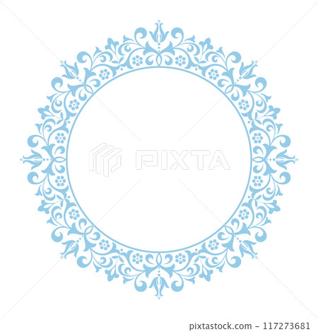 Decorative frame Elegant element for design 117273681