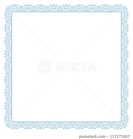 Decorative frame Elegant element for design  117273887