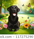 黑狗插畫 117275290