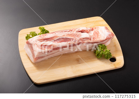 [宮城縣]黑豬五花肉塊肉 117275315