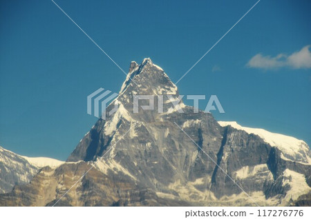 Nepal, Himalayas, Himalayan scenic flight, Pokhara, Machapuchare Nepal, Himalayas, Himalayan scenic flight, Pokhara, Machapuchare 117276776