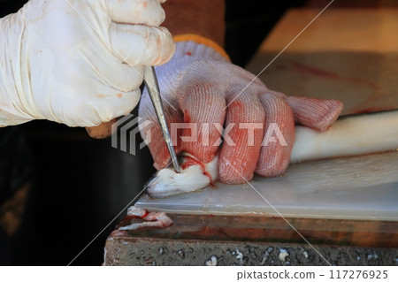 在鰻魚店製作鰻魚的工匠的作品 在鰻魚店製作鰻魚的工匠的作品 117276925