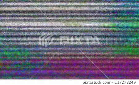 Noisy TV monitor screen background_04_AI generated image 117278249