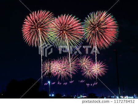Fireworks display   117278452