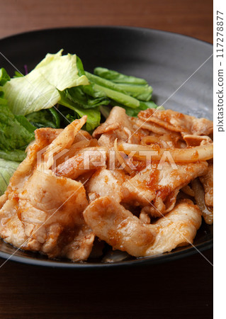 Pork Belly with Ginger Sauce Pork Belly with Ginger Sauce 117278877