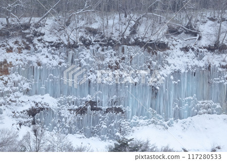 Shirakawa Icicles, Kiso Town, Nagano Prefecture 117280533
