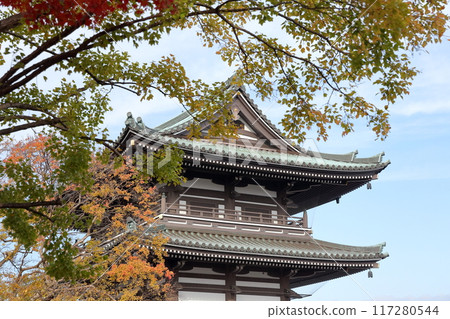 Sanmon (Kakuozan Nittaiji Temple, Nagoya City, Aichi Prefecture) Sanmon (Kakuozan Nittaiji Temple, Nagoya City, Aichi Prefecture) 117280544