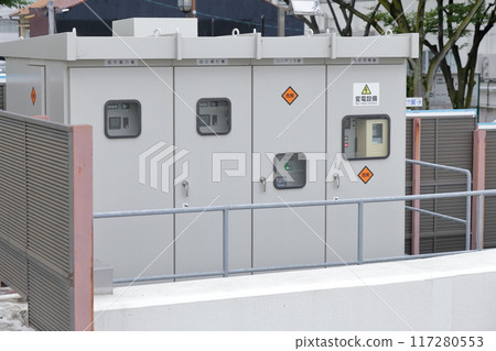Commercial facility substation equipment 117280553