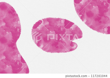 Watercolor pink high quality texture background design element frame wallpaper minimalistic shape paper water, ink, wash 117281044