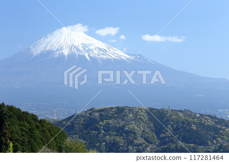 富士山穿著雪 117281464