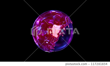 Sphere with coating effect Sphere with coating effect 117281834