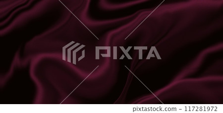 Abstract background with crimson gradient on a black background, grainy textures, grunge noise, website banner design, copy space 117281972