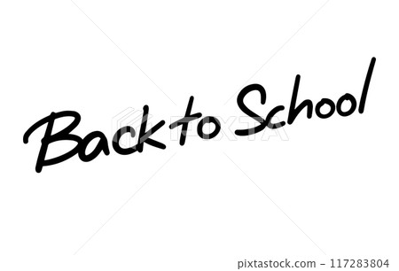 Back to school monoline Back to school monoline 117283804
